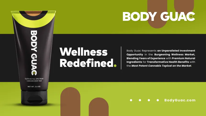 Body Guac — Brand Pitch Deck — first page preview