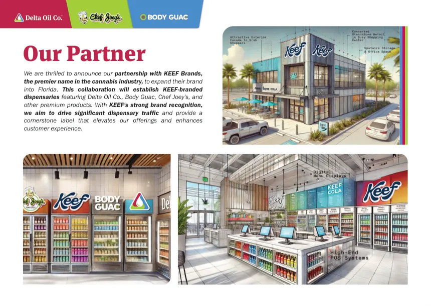 Delta Oil × Keef — Partnership — first page preview