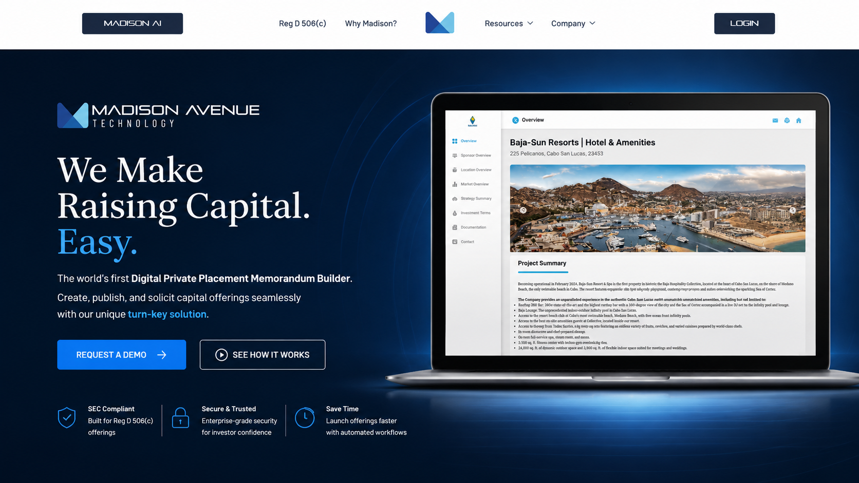 Madison Ave website