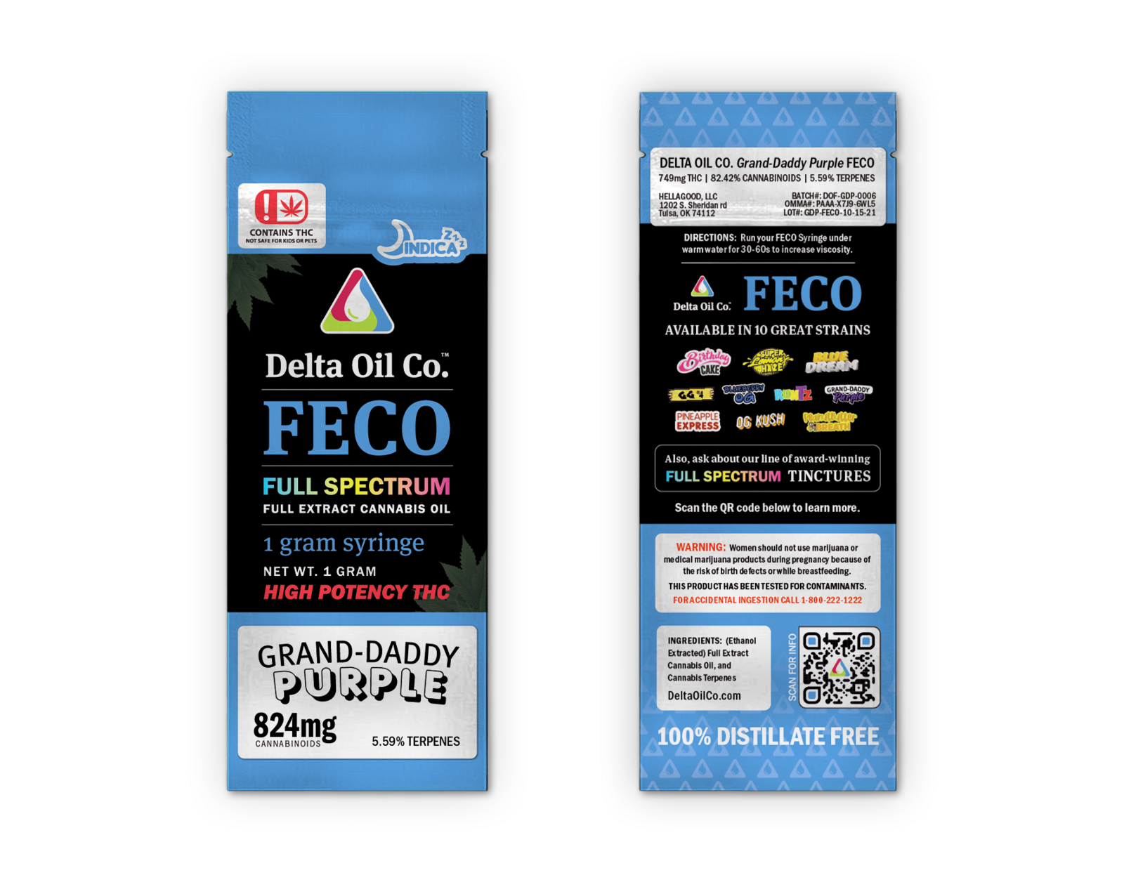 Delta FECO Packs
