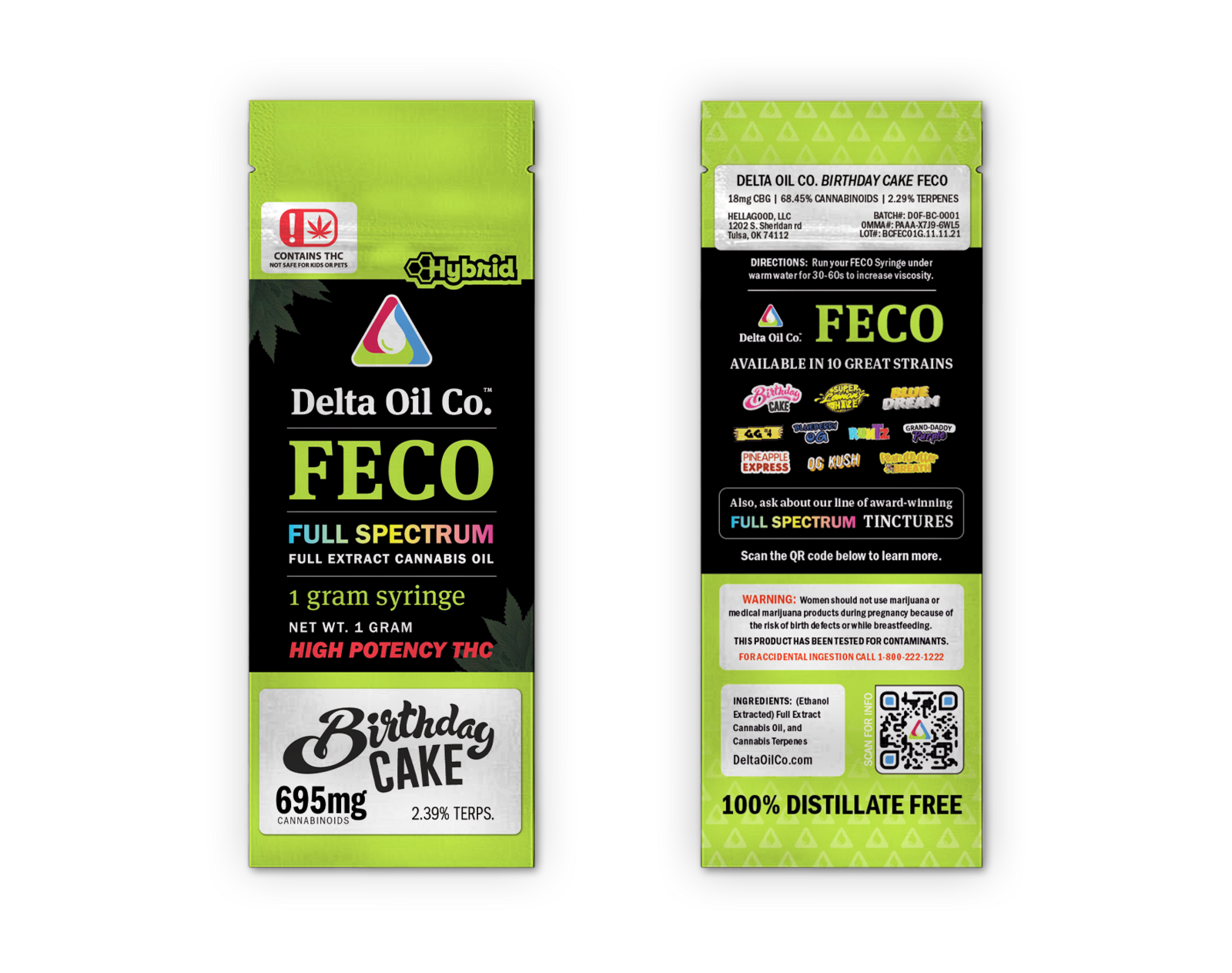 Delta FECO Packs