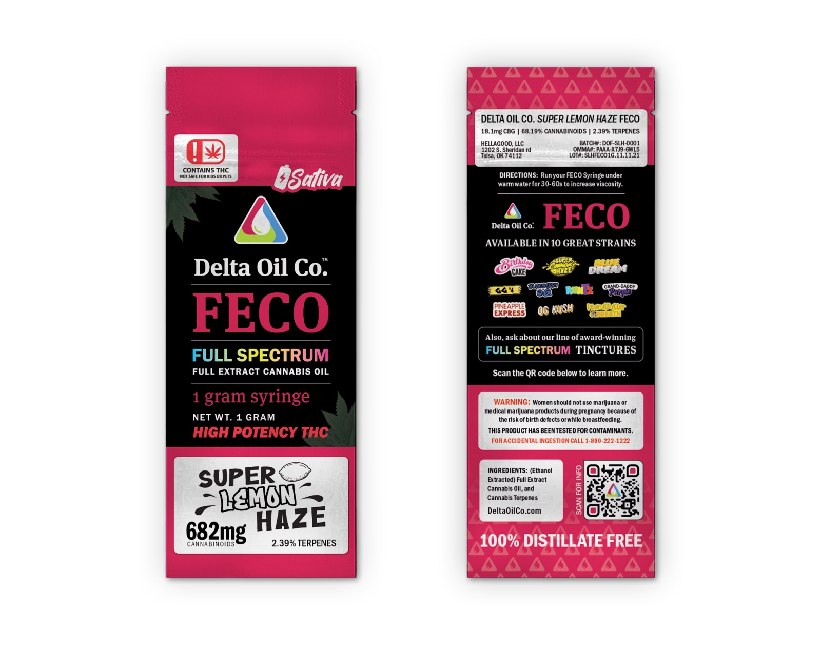 Delta FECO Packs